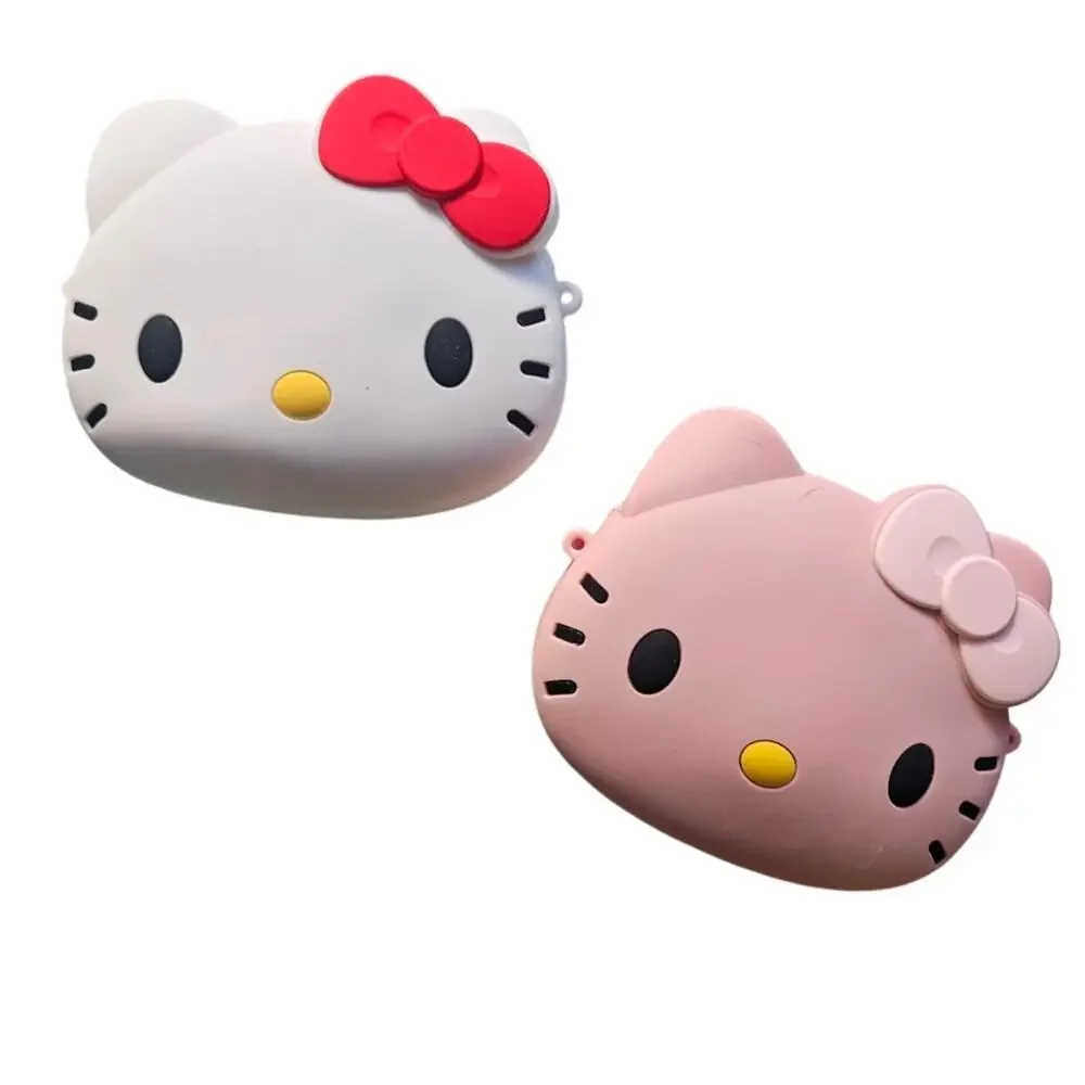 Hello Kitty Silicone Crossbody Bag Coin Purse Detachable Lanyard Small NWT